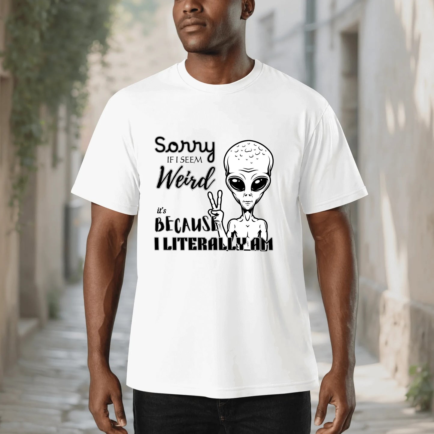 "Sorry If I Seem Weird" Graphic Tee
