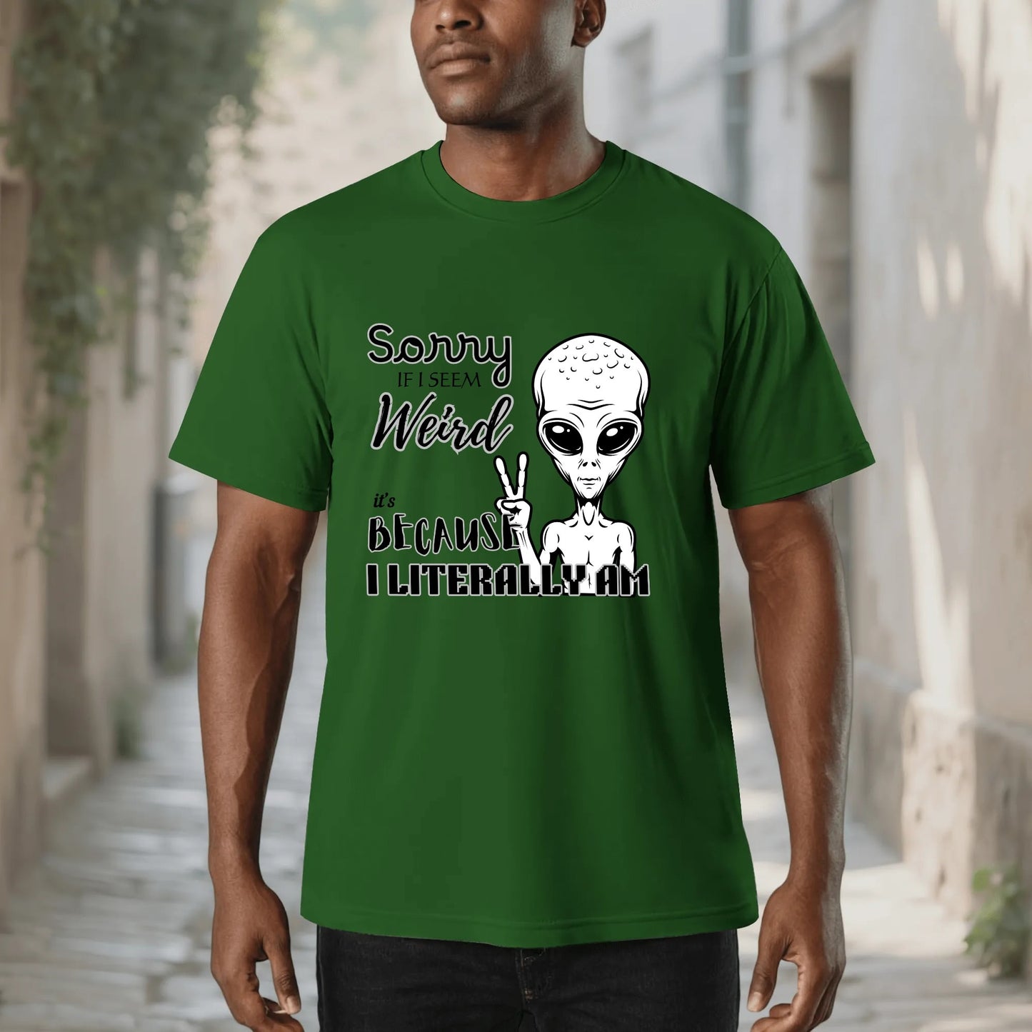 "Sorry If I Seem Weird" Graphic Tee