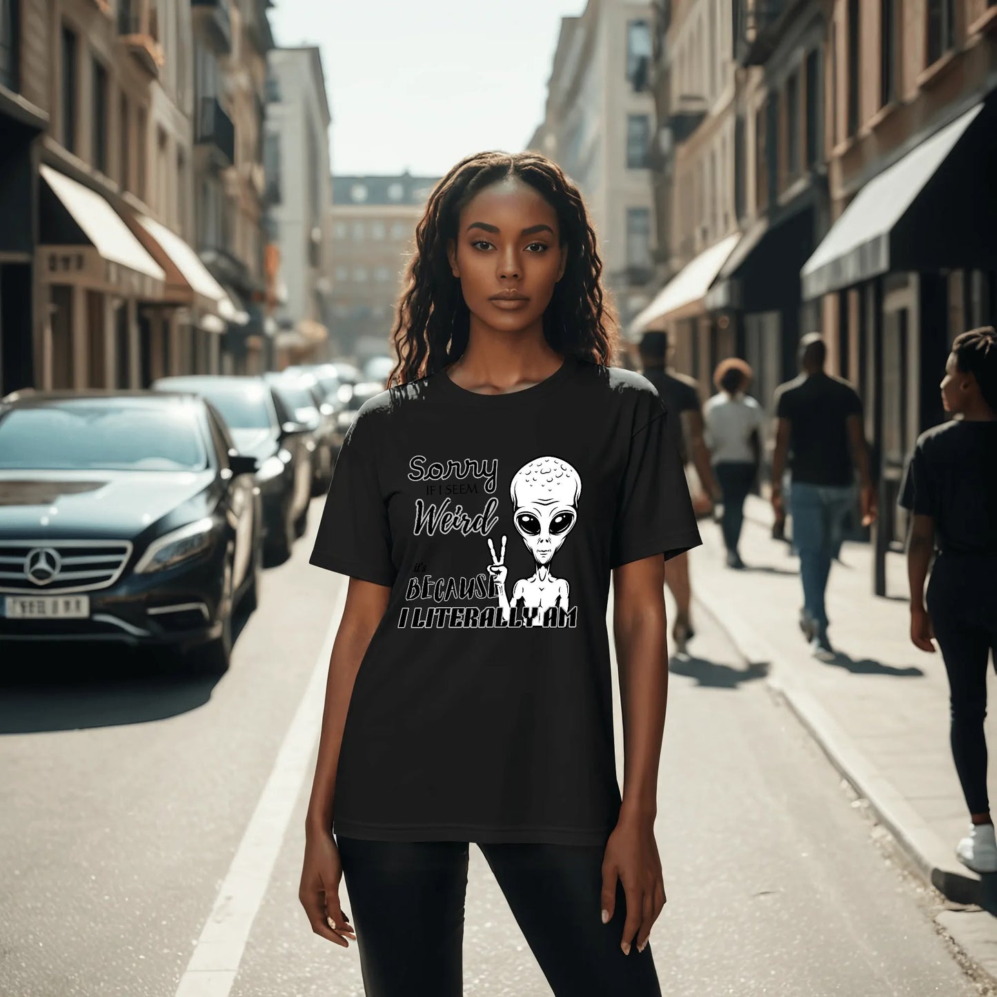 "Sorry If I Seem Weird" Graphic Tee