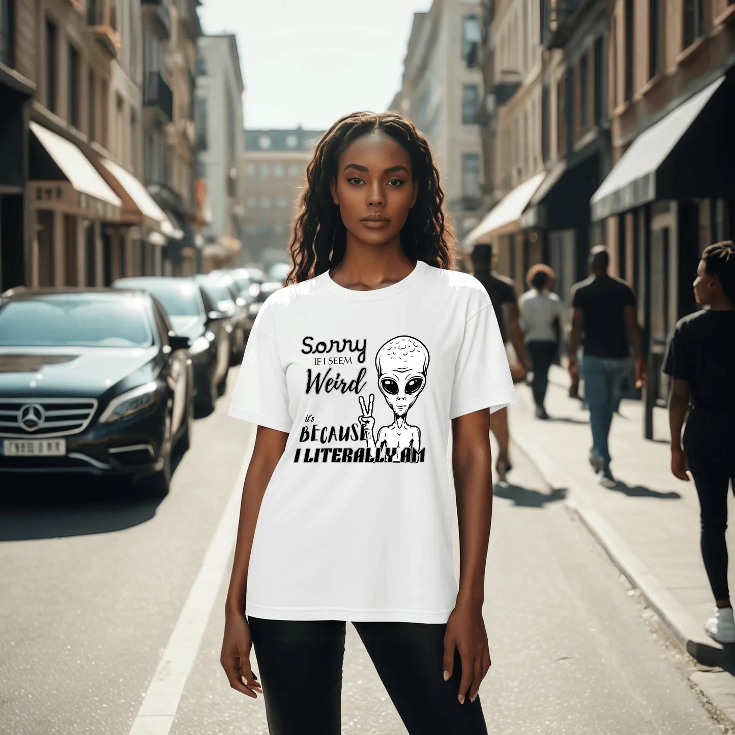 "Sorry If I Seem Weird" Graphic Tee