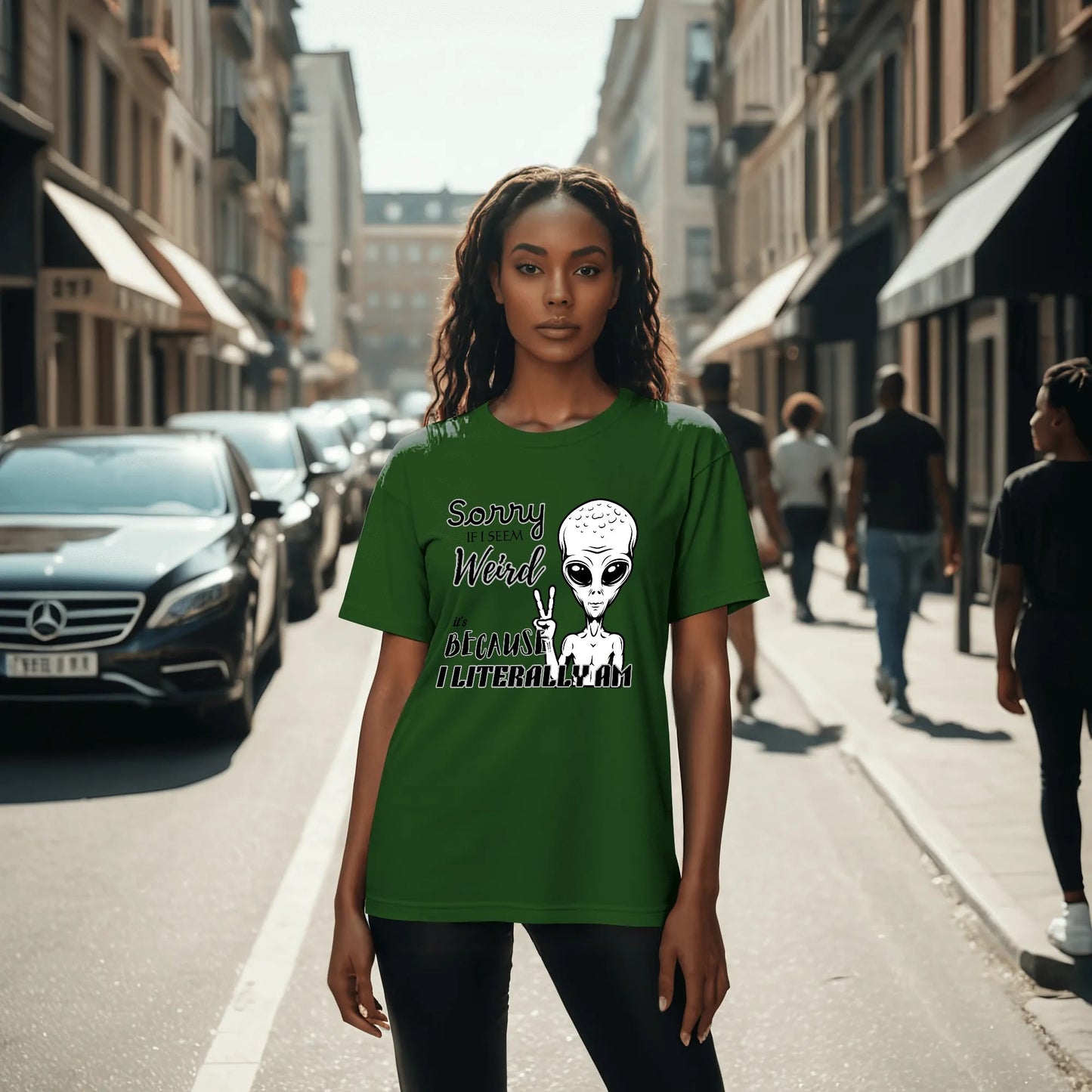"Sorry If I Seem Weird" Graphic Tee
