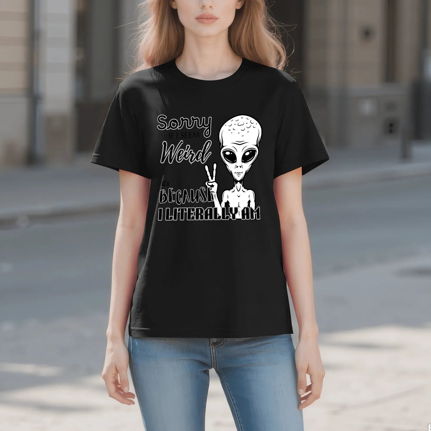 "Sorry If I Seem Weird" Graphic Tee