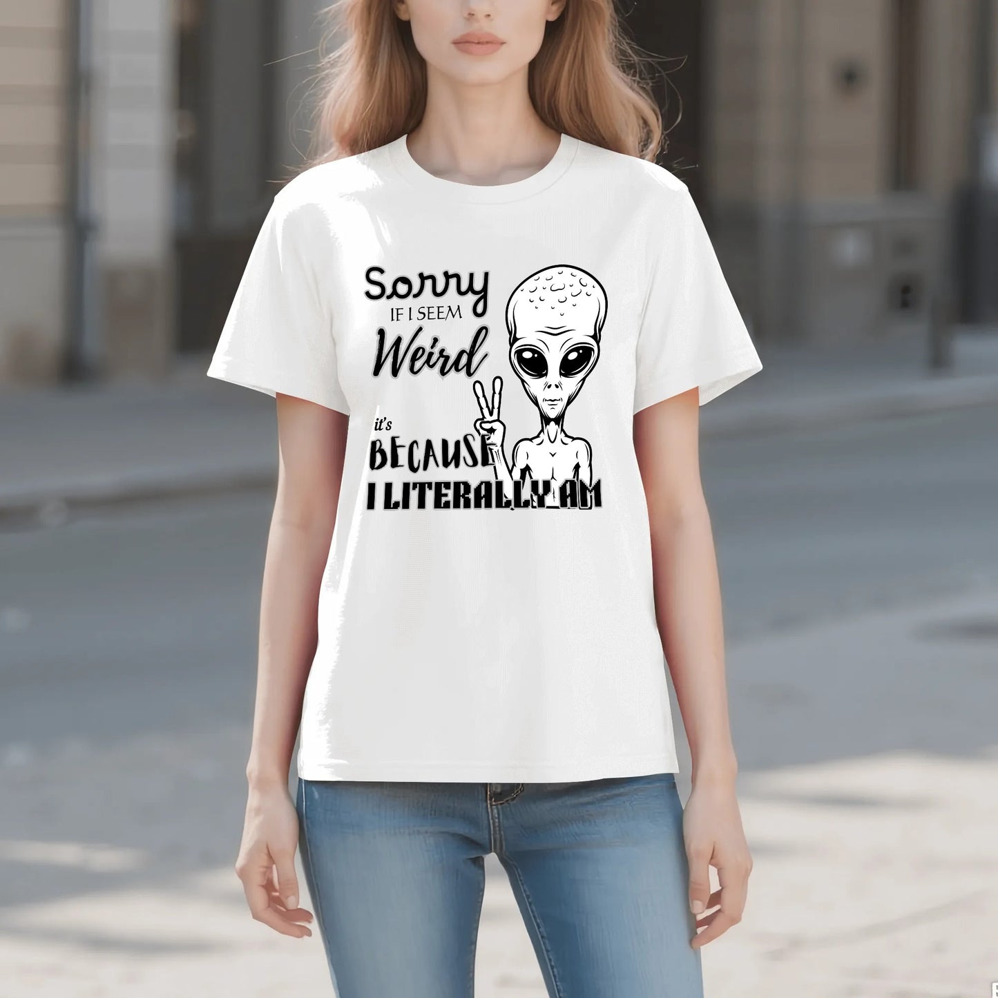 "Sorry If I Seem Weird" Graphic Tee