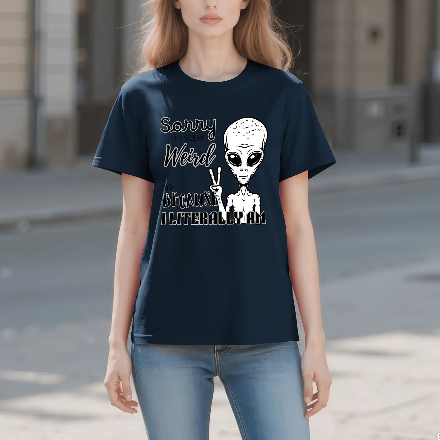 "Sorry If I Seem Weird" Graphic Tee