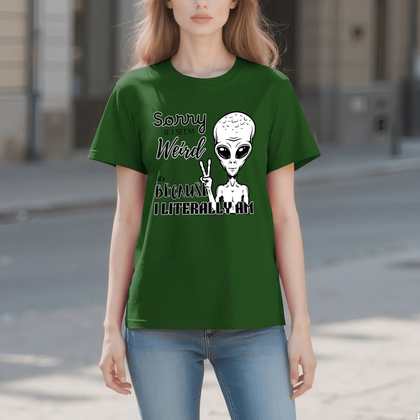 "Sorry If I Seem Weird" Graphic Tee