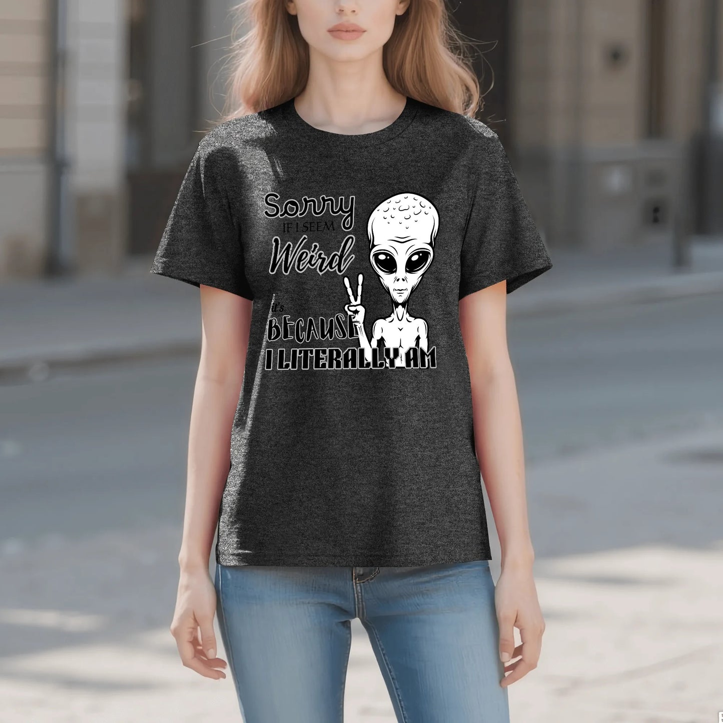 "Sorry If I Seem Weird" Graphic Tee