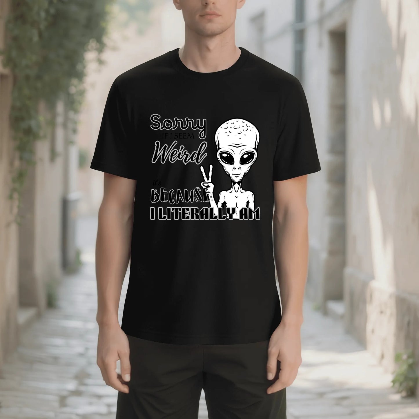 "Sorry If I Seem Weird" Graphic Tee