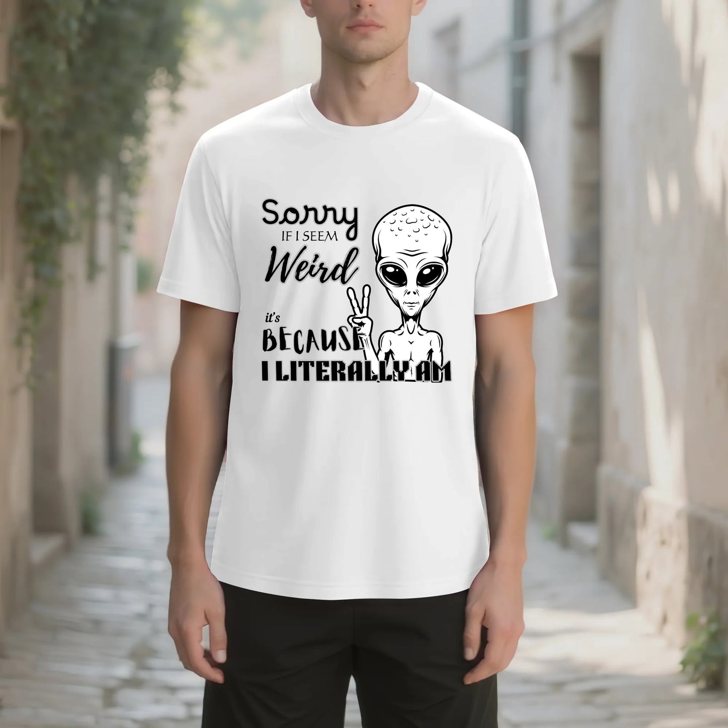"Sorry If I Seem Weird" Graphic Tee