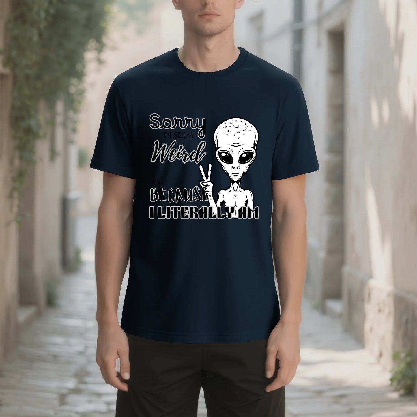 "Sorry If I Seem Weird" Graphic Tee