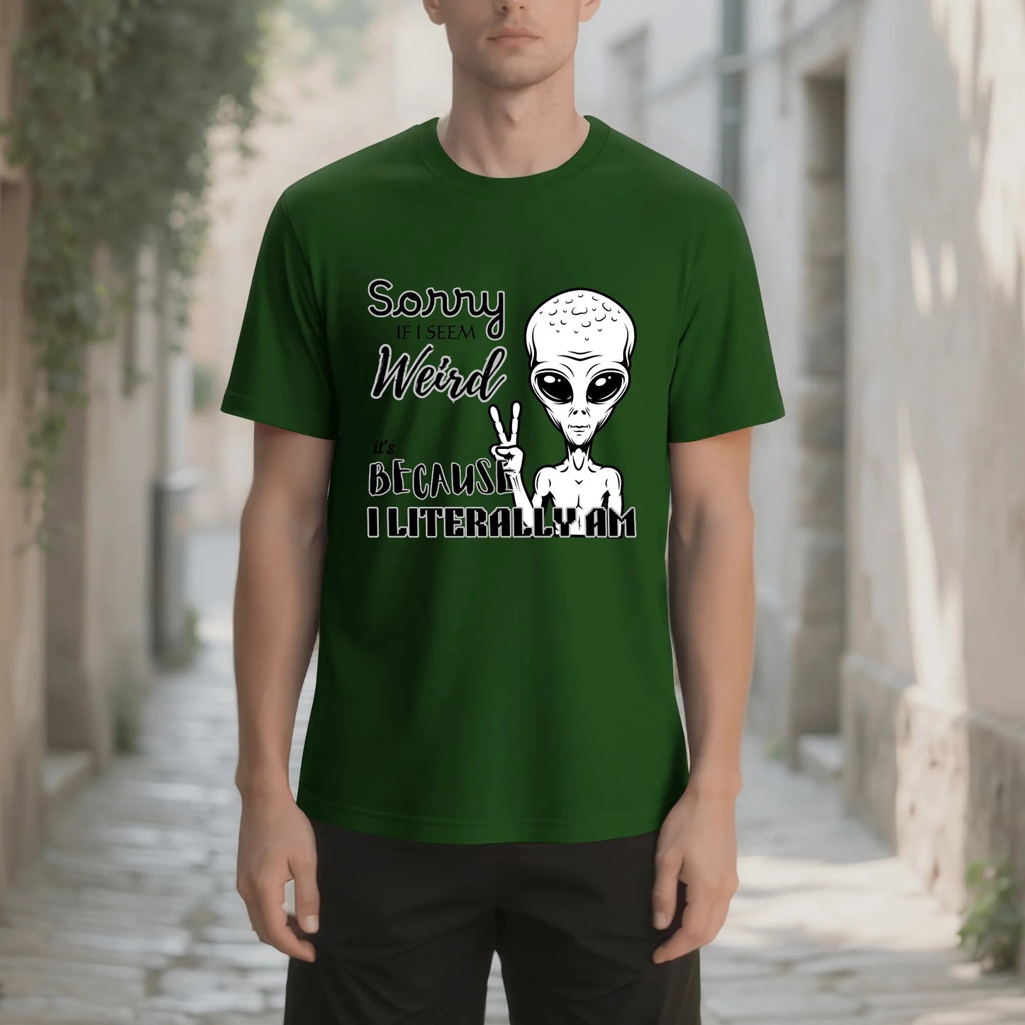 "Sorry If I Seem Weird" Graphic Tee