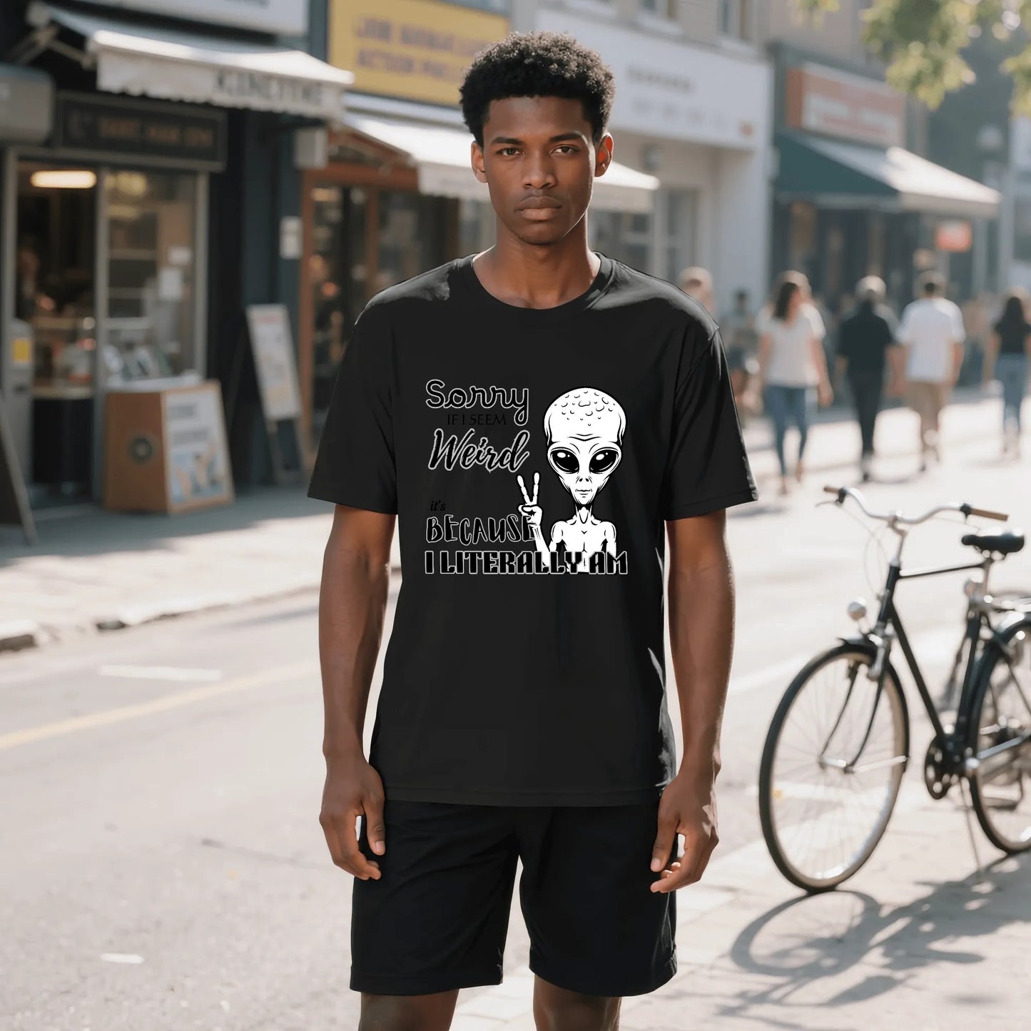 "Sorry If I Seem Weird" Graphic Tee