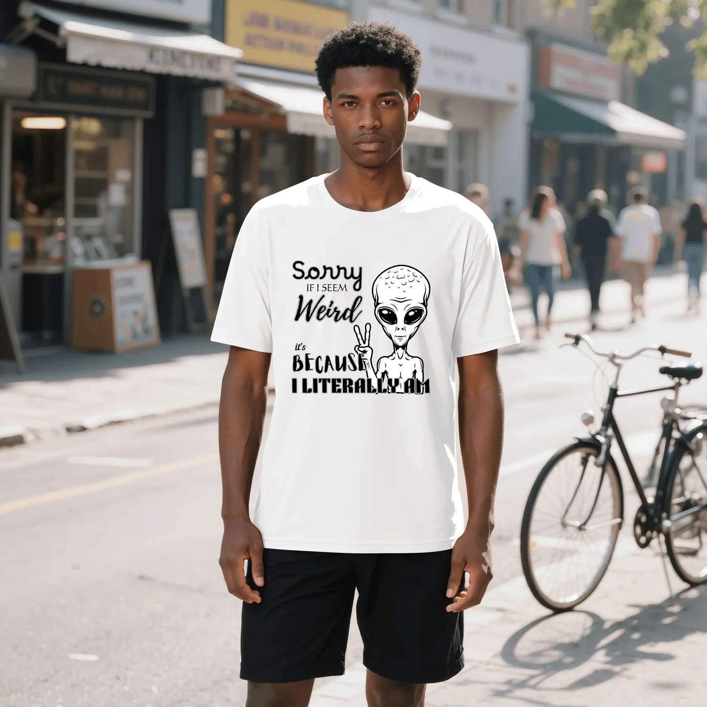 "Sorry If I Seem Weird" Graphic Tee