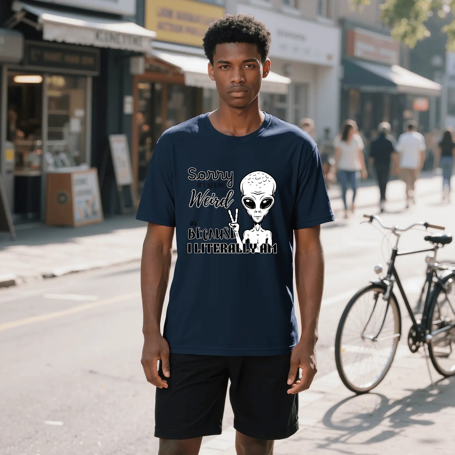 "Sorry If I Seem Weird" Graphic Tee