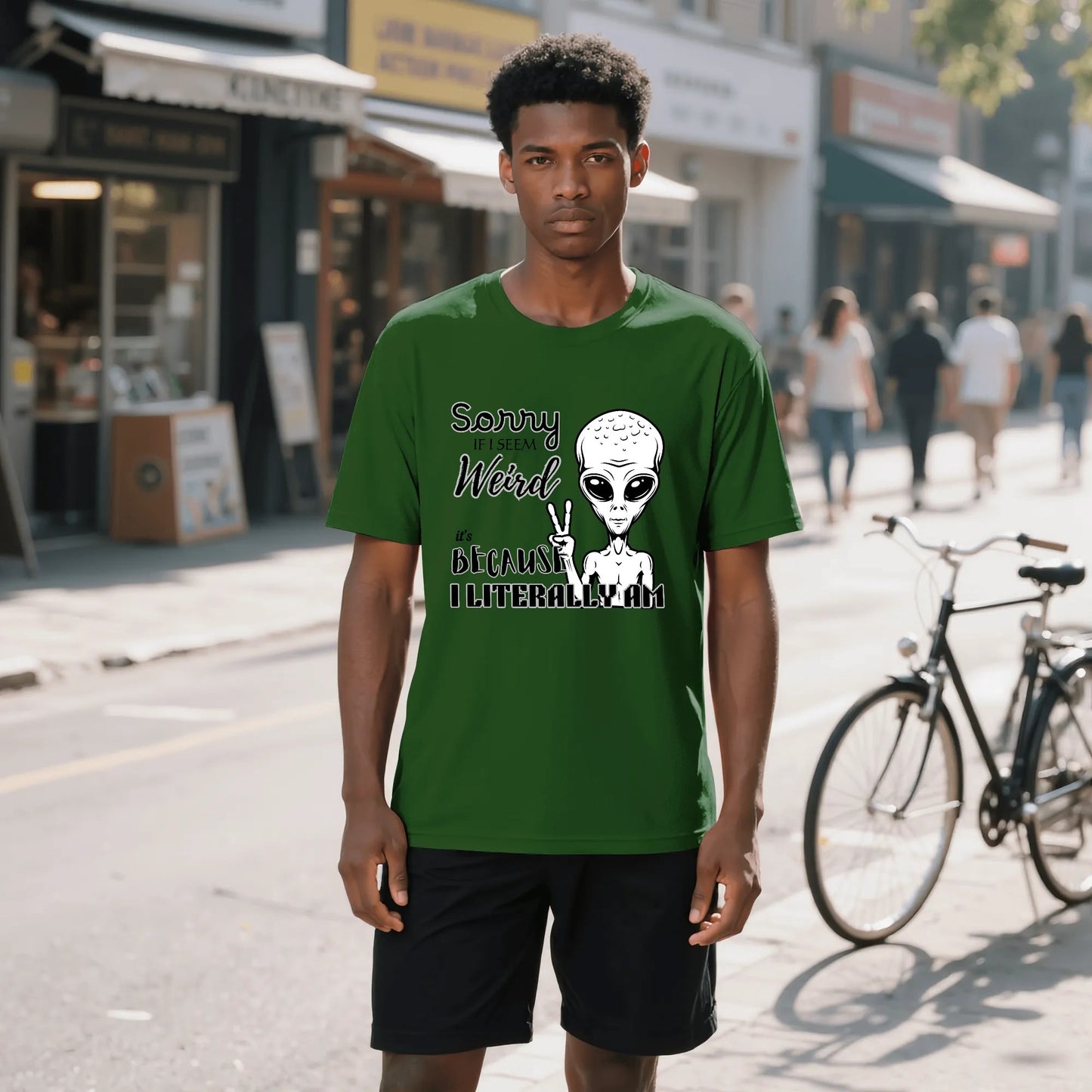 "Sorry If I Seem Weird" Graphic Tee