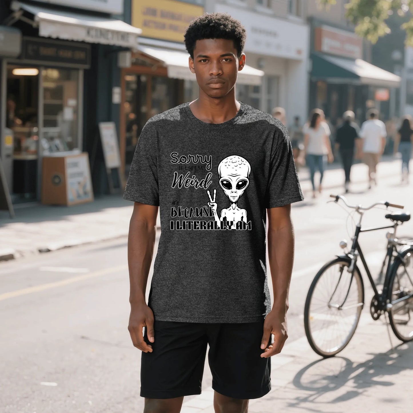 "Sorry If I Seem Weird" Graphic Tee