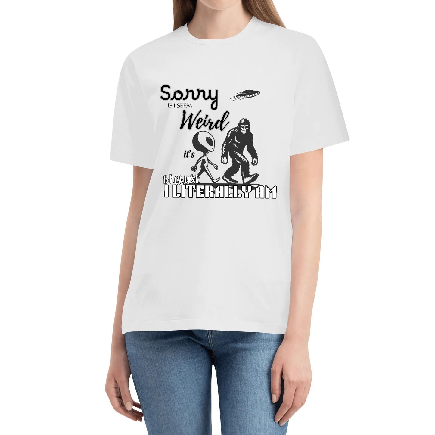 "Sorry If I Seem Weird, BigFoot" Graphic Tee