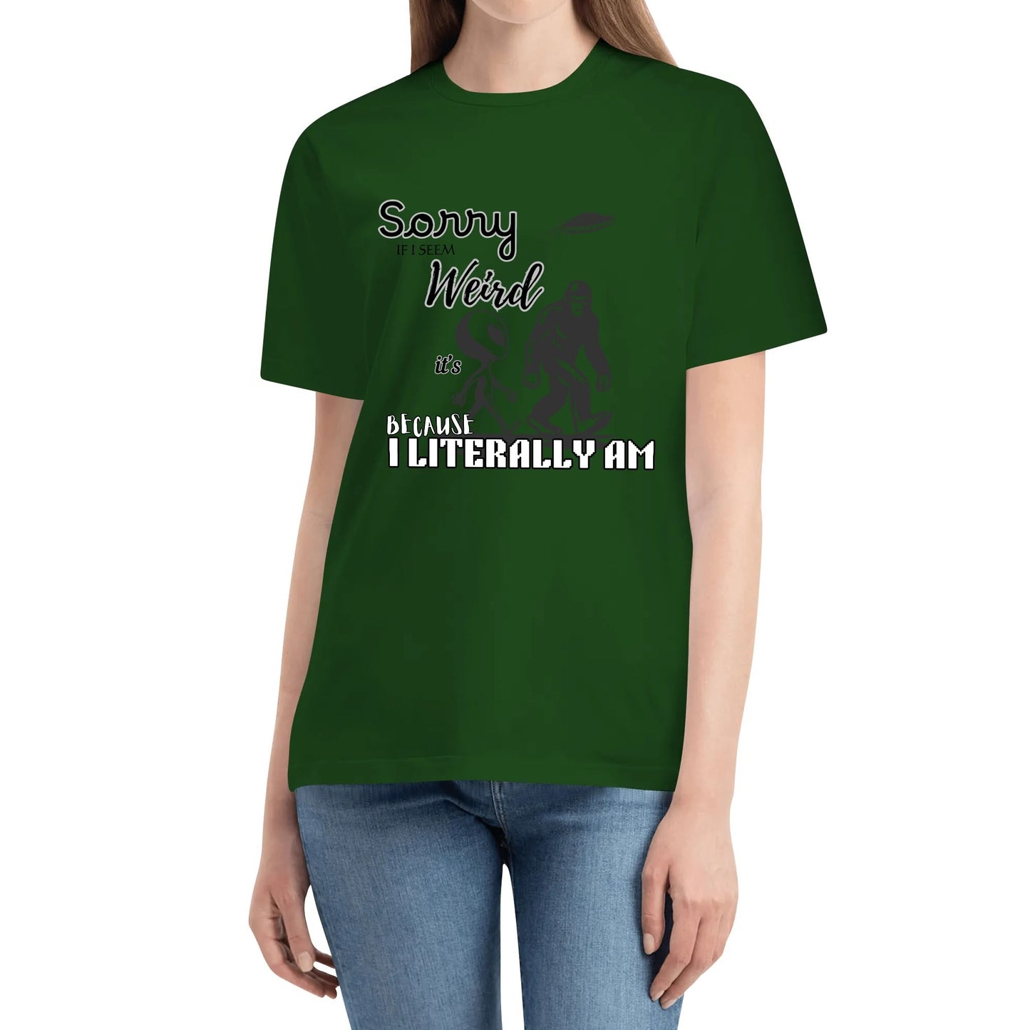 "Sorry If I Seem Weird, BigFoot" Graphic Tee