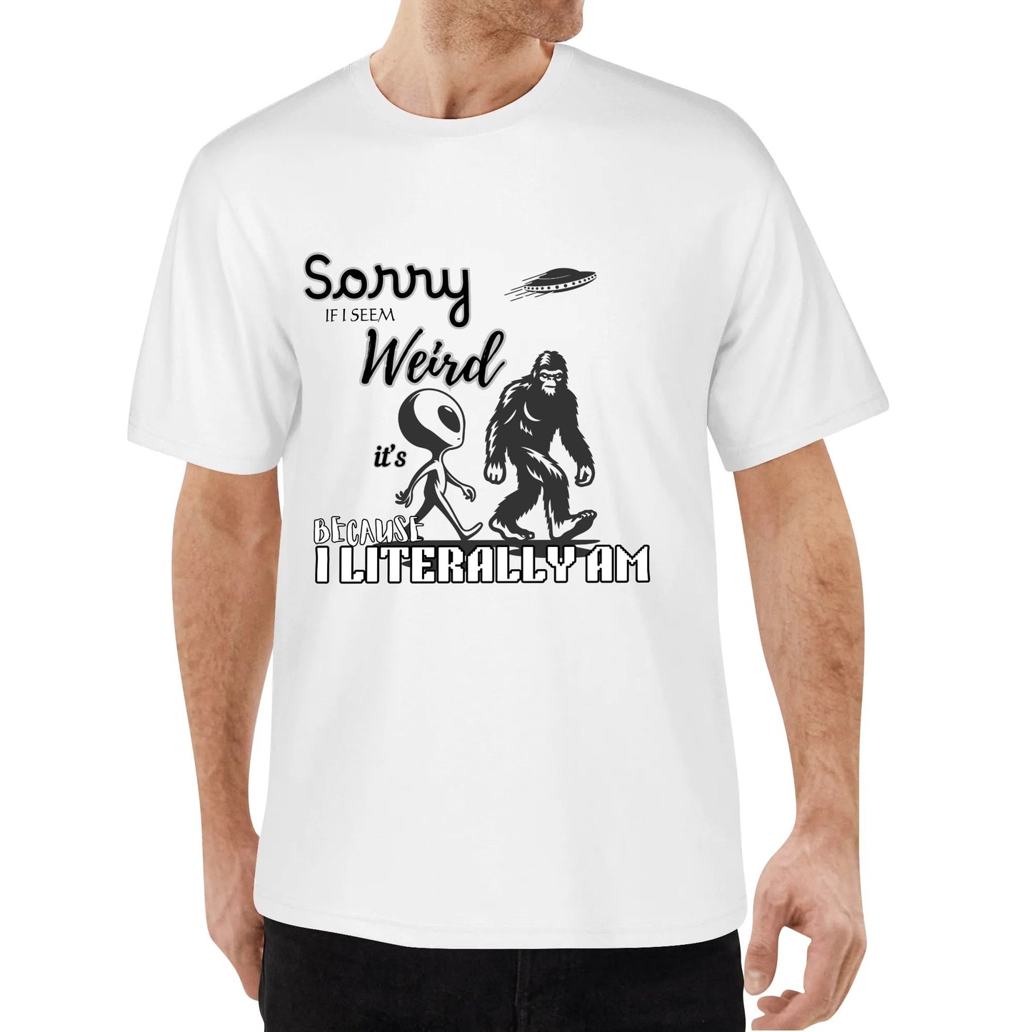 "Sorry If I Seem Weird, BigFoot" Graphic Tee