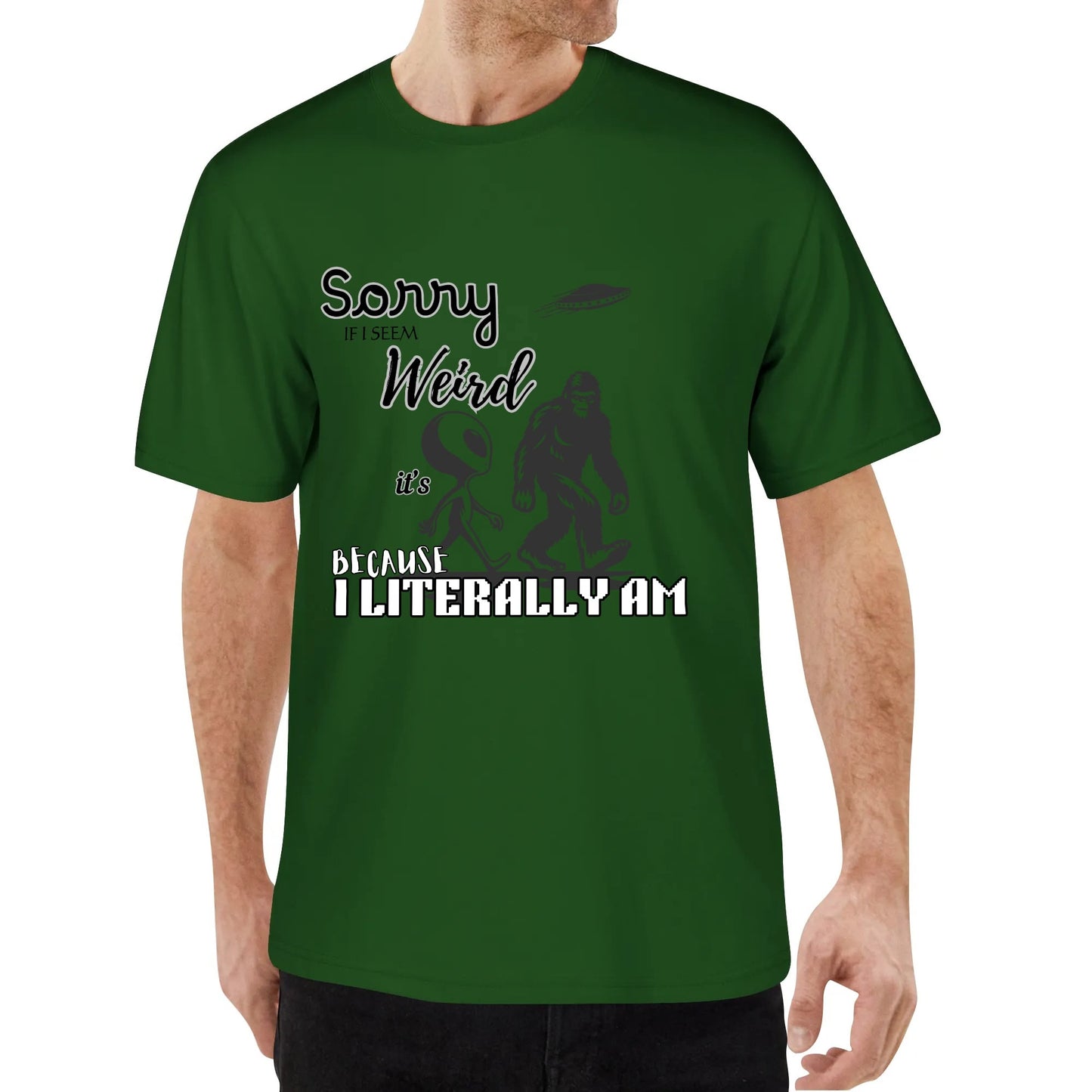 "Sorry If I Seem Weird, BigFoot" Graphic Tee