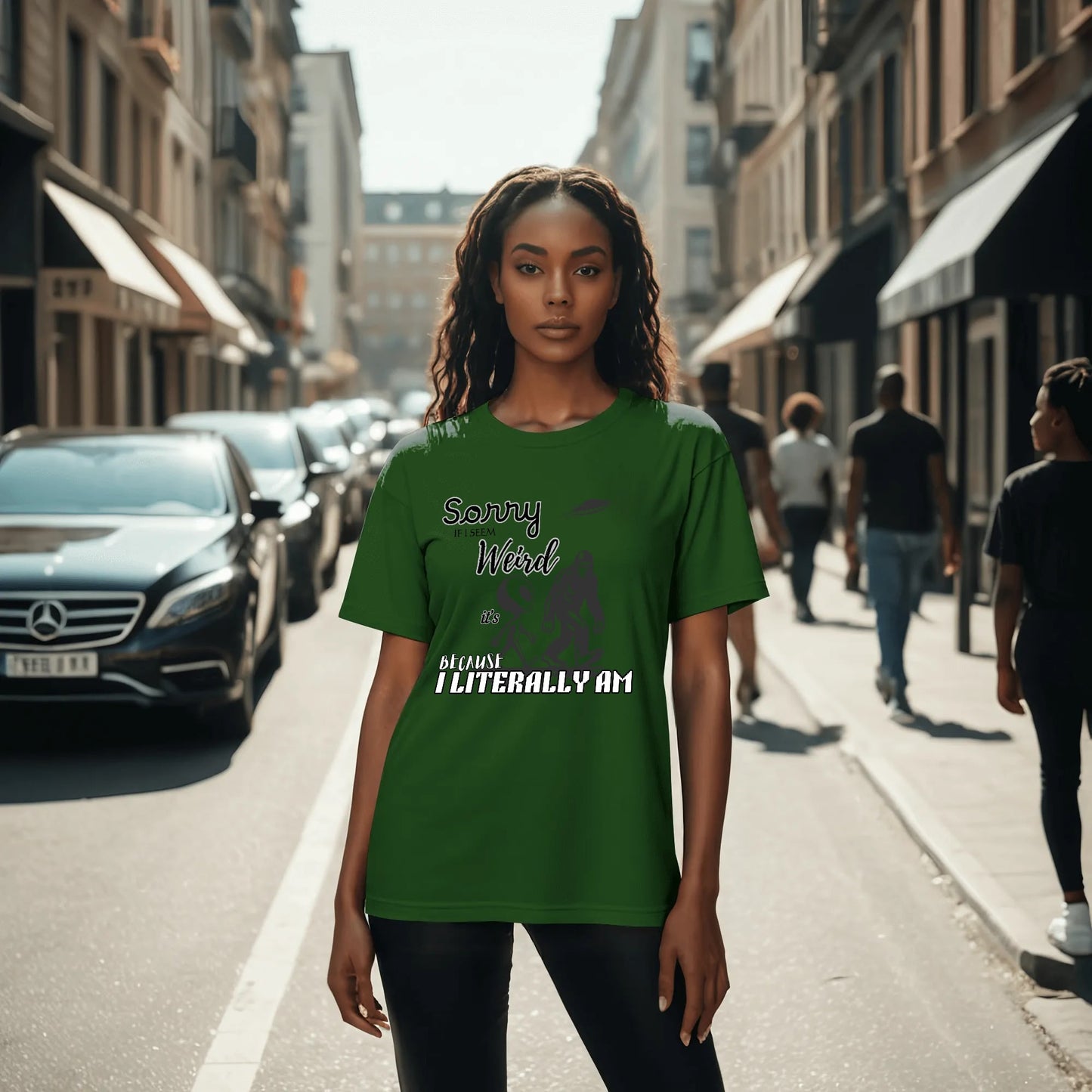 "Sorry If I Seem Weird, BigFoot" Graphic Tee