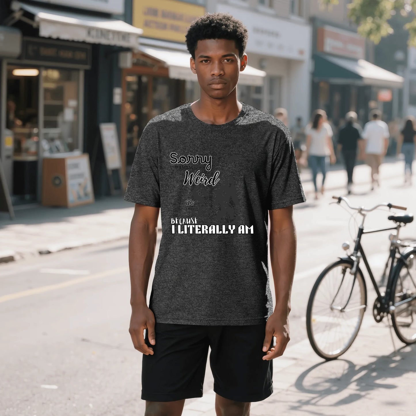 "Sorry If I Seem Weird, BigFoot" Graphic Tee