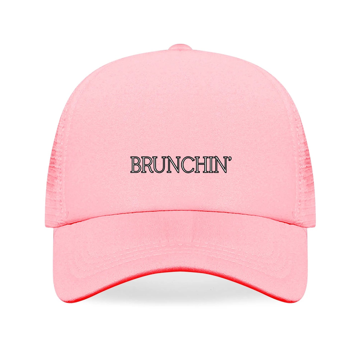 "Brunchin'" Breathable Mesh Baseball Cap Summer Hat