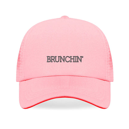 "Brunchin'" Breathable Mesh Baseball Cap Summer Hat