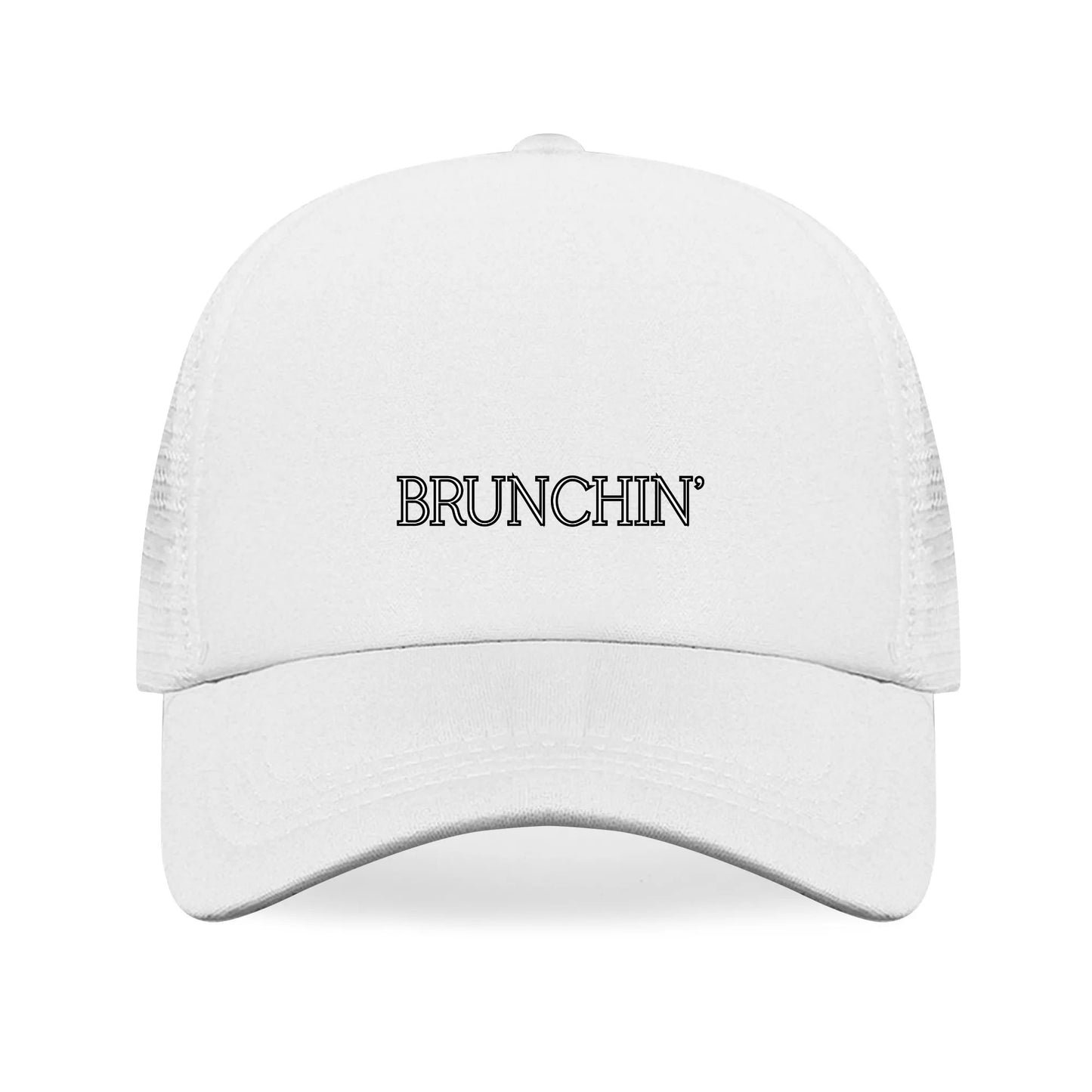 "Brunchin'" Breathable Mesh Baseball Cap Summer Hat