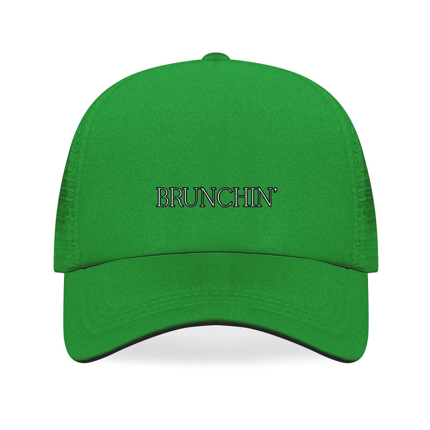 "Brunchin'" Breathable Mesh Baseball Cap Summer Hat