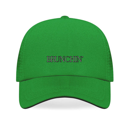 "Brunchin'" Breathable Mesh Baseball Cap Summer Hat