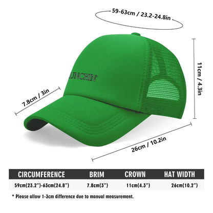 "Brunchin'" Breathable Mesh Baseball Cap Summer Hat
