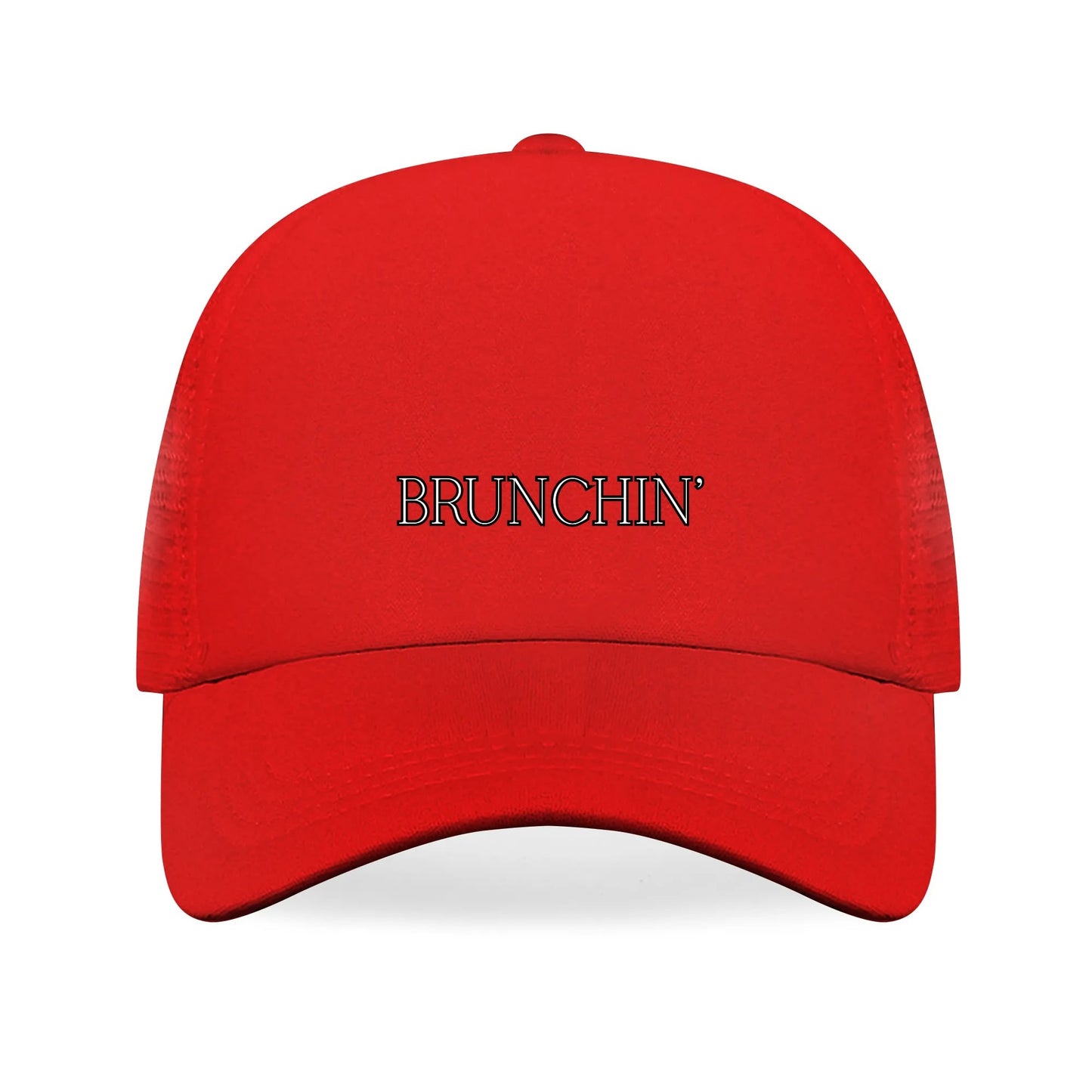 "Brunchin'" Breathable Mesh Baseball Cap Summer Hat