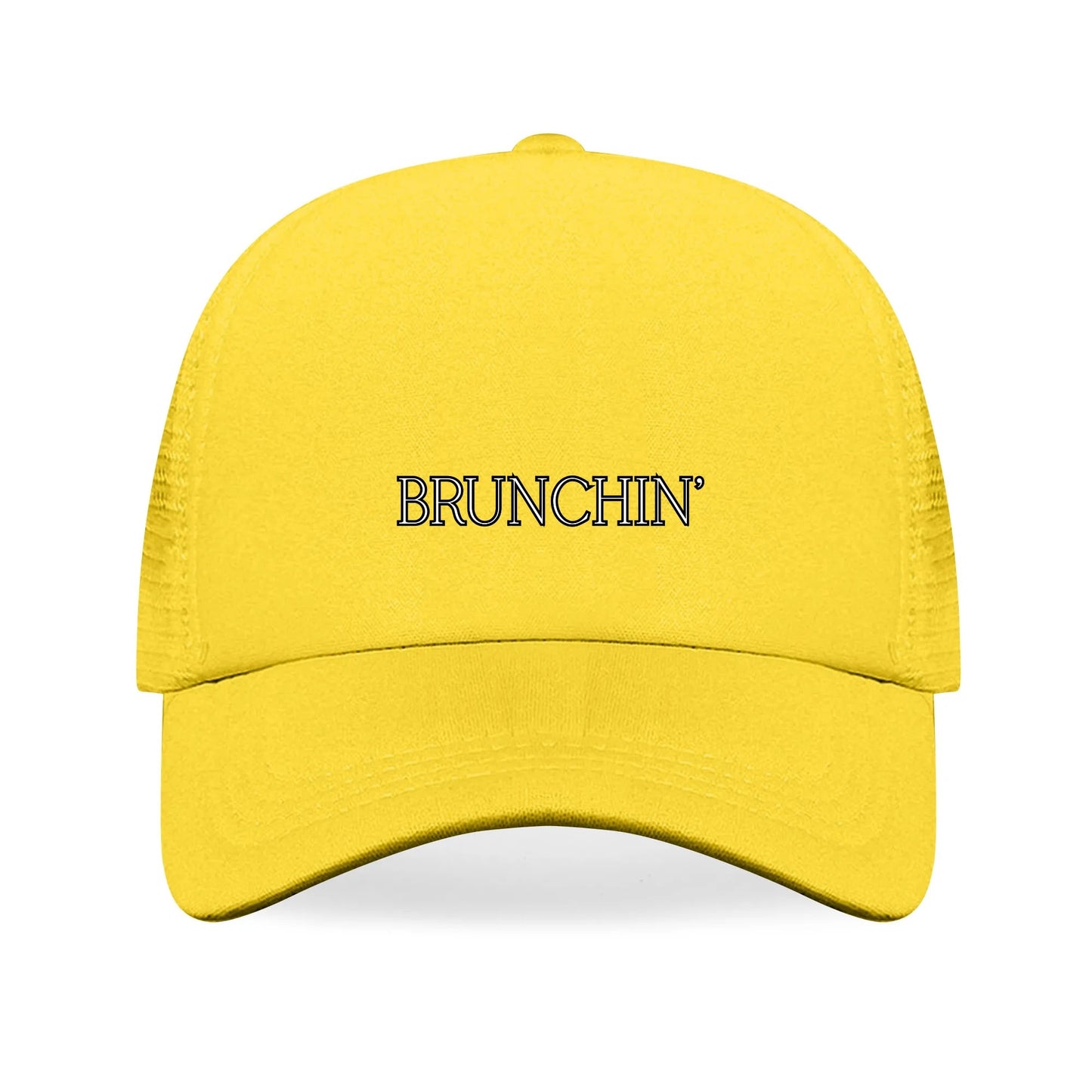 "Brunchin'" Breathable Mesh Baseball Cap Summer Hat