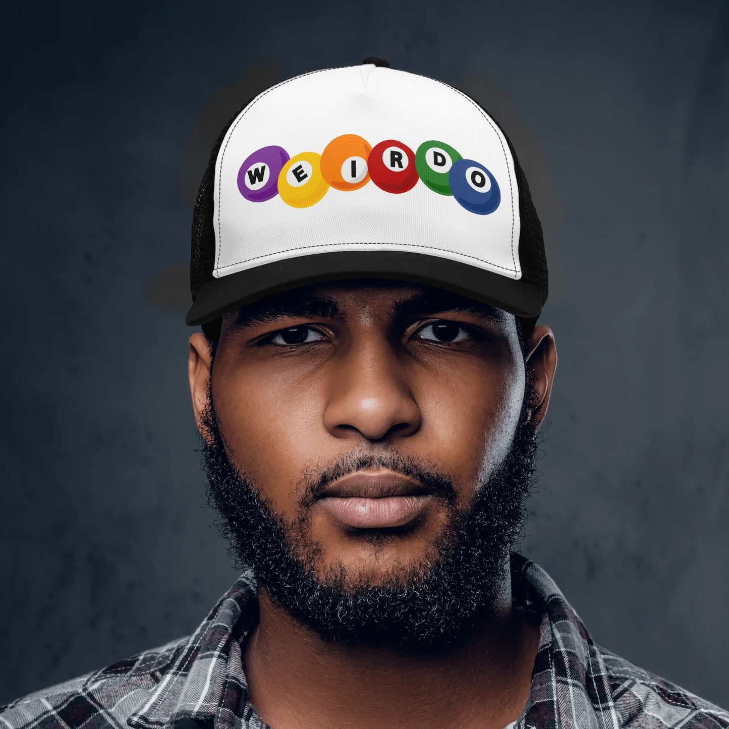 "WEIRDO" Mesh Trucker Hats