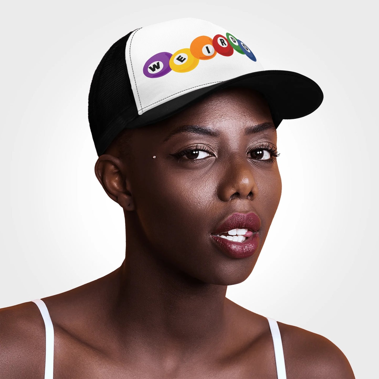 "WEIRDO" Mesh Trucker Hats