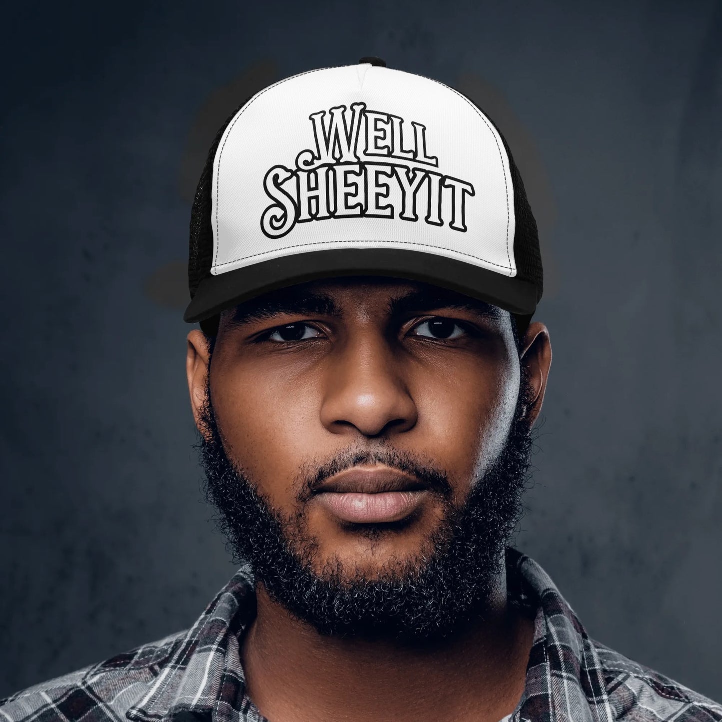 "Well Sheeyit" Mesh Trucker Hats