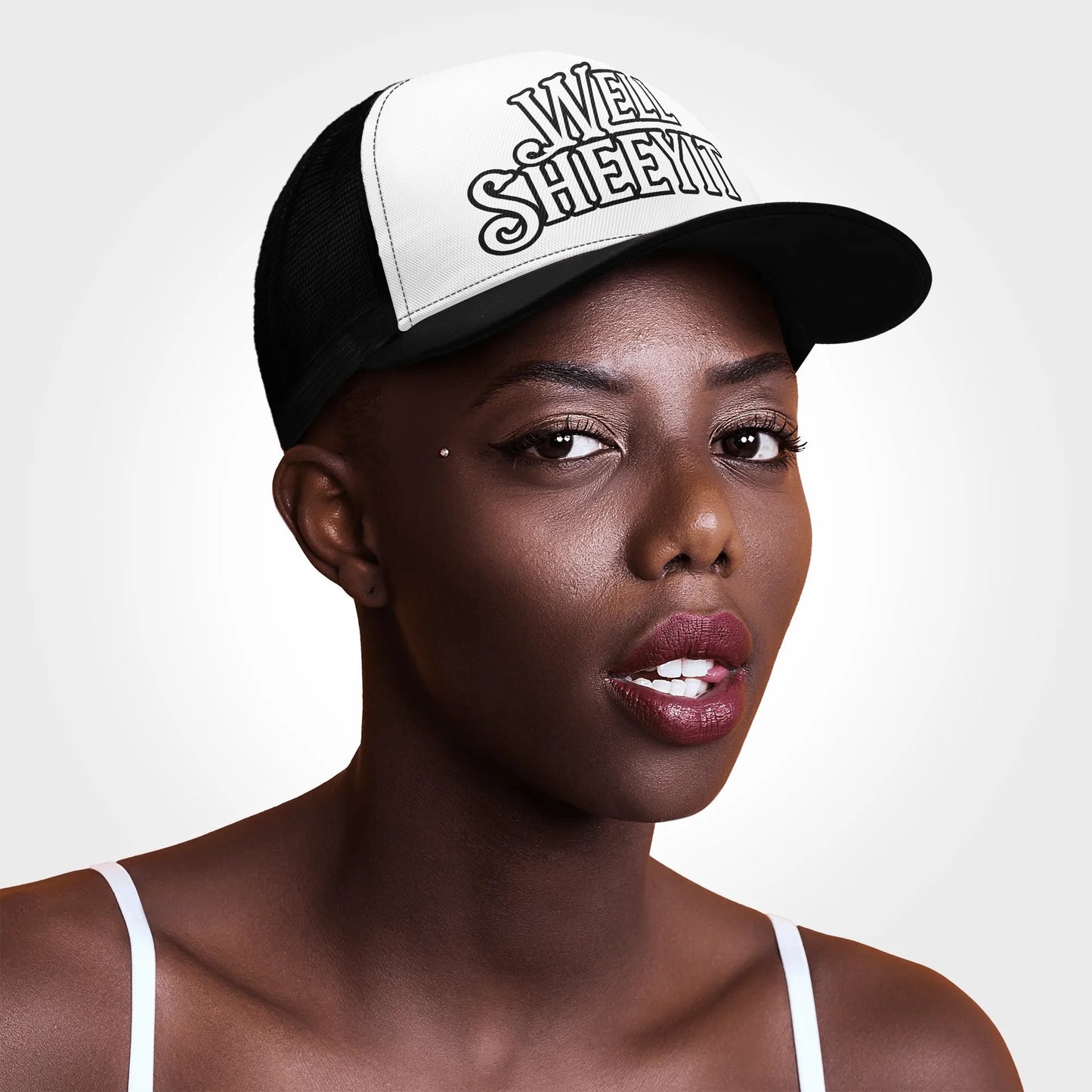 "Well Sheeyit" Mesh Trucker Hats
