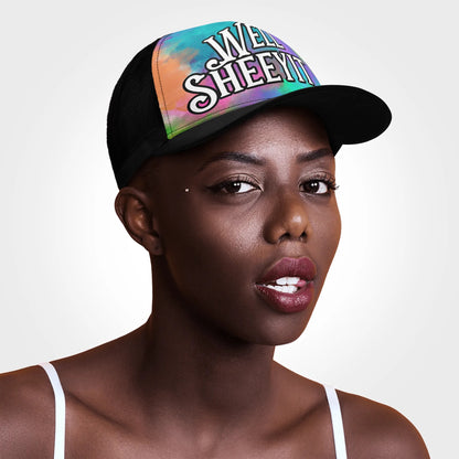 "Well, SHEEYIT, its TYE DYE" Mesh Trucker  Hats