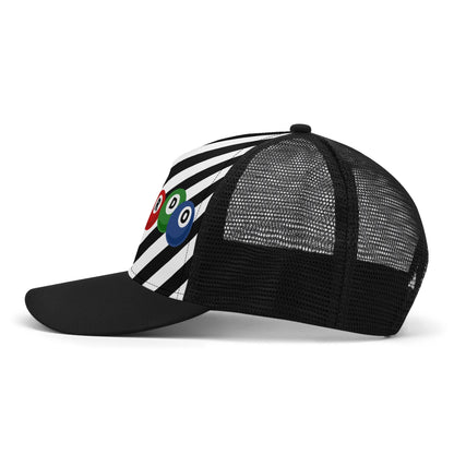 "Weirdos Like Balls and Stripes" Mesh Trucker Hats