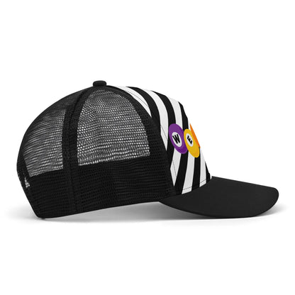 "Weirdos Like Balls and Stripes" Mesh Trucker Hats