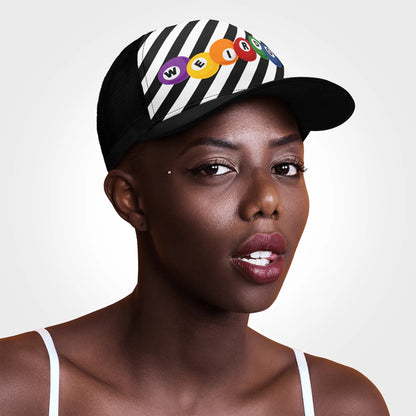 "Weirdos Like Balls and Stripes" Mesh Trucker Hats