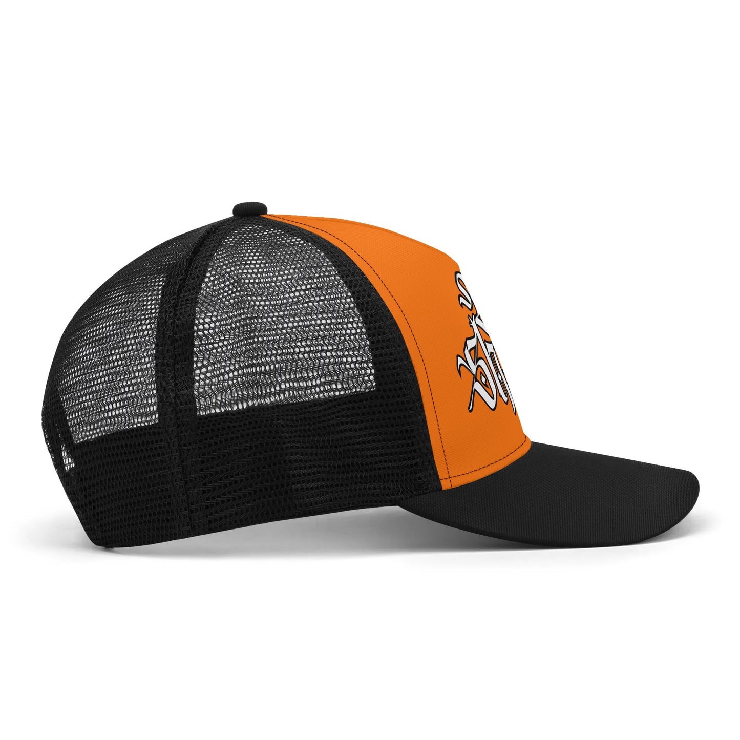 "Well, Sheeyit - its ORANGE"  Mesh Trucker Hats