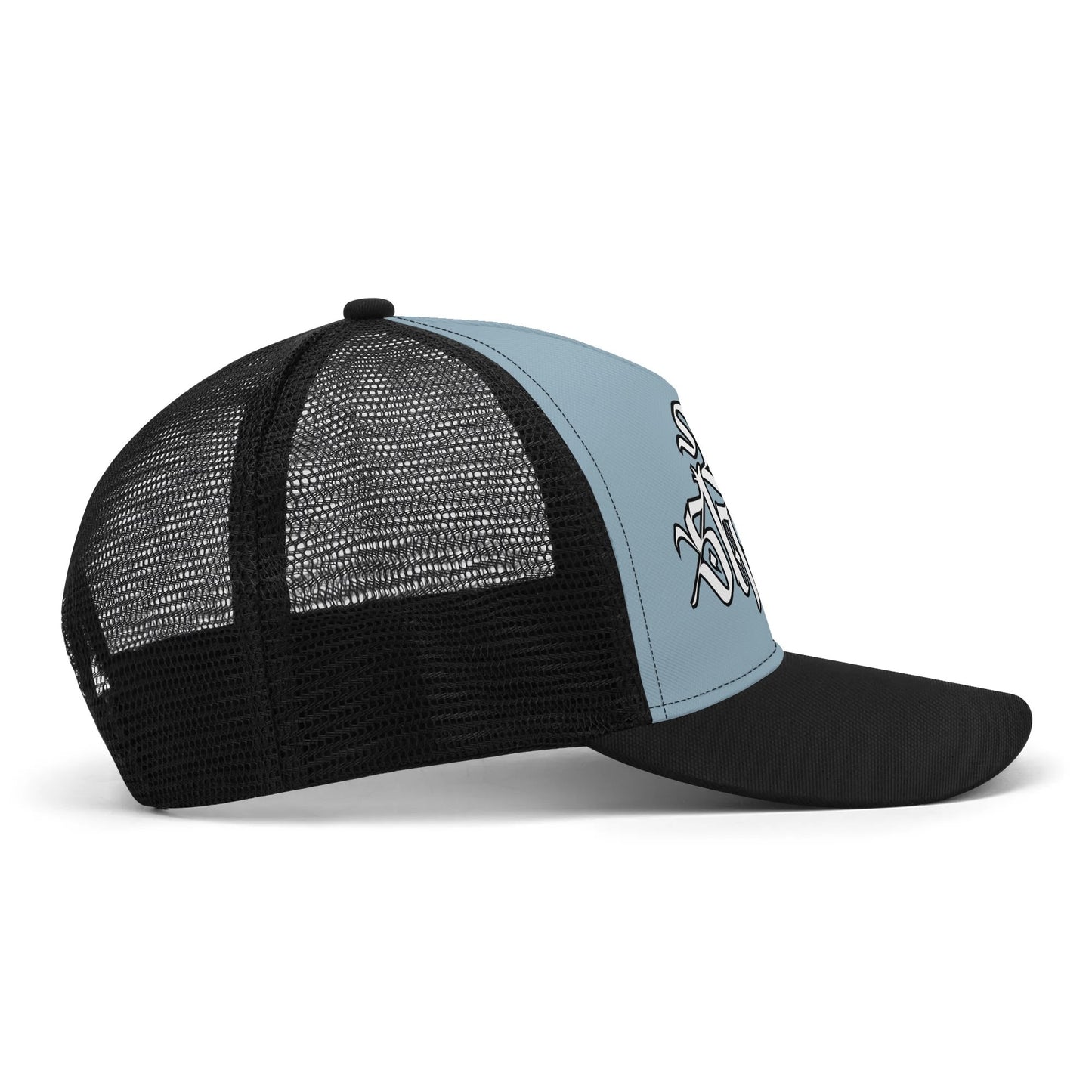 "Well, Sheeyit..its stormy blue!"Mesh Trucker Hats
