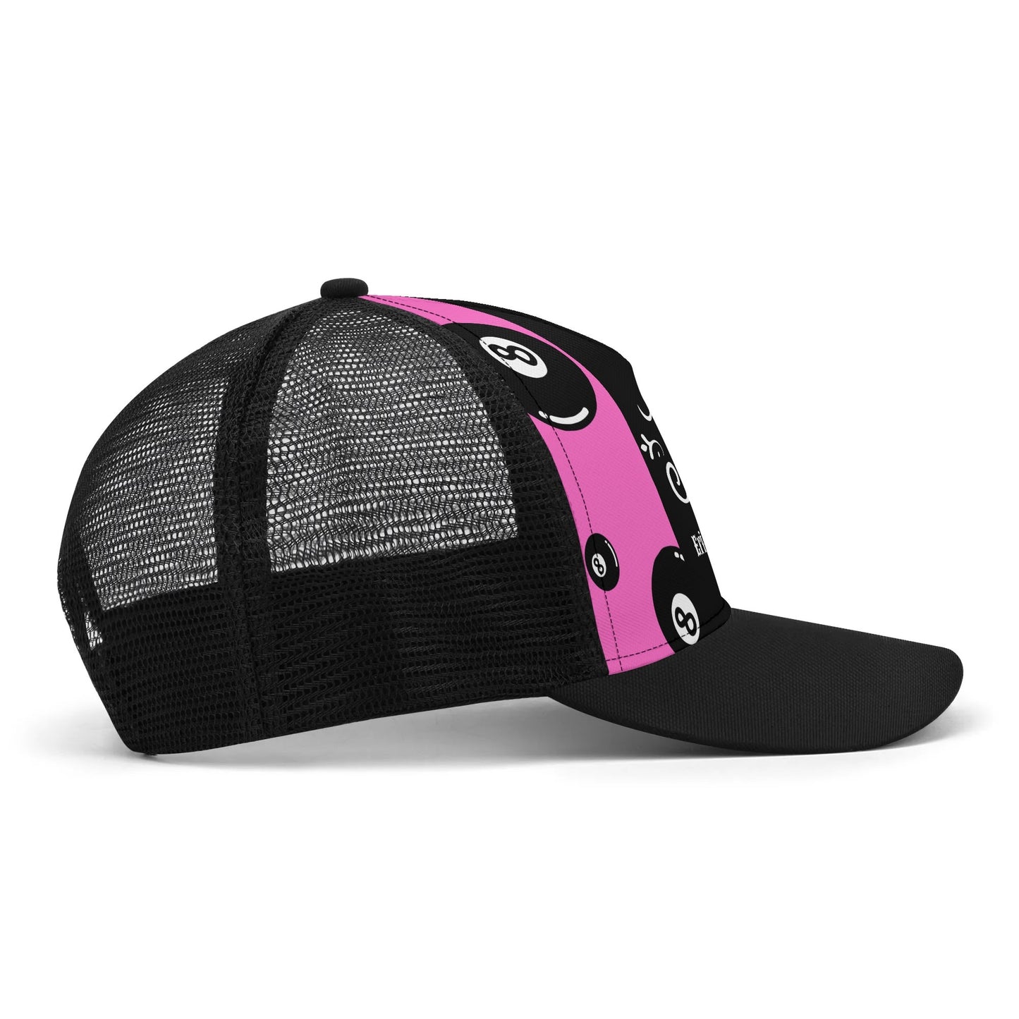 ERICKA LYNN "8 BALL" Front Printing Mesh Trucker Hats