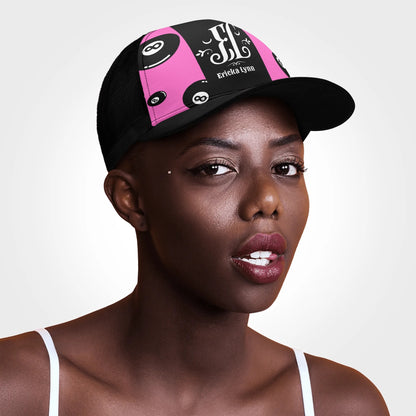 ERICKA LYNN "8 BALL" Front Printing Mesh Trucker Hats