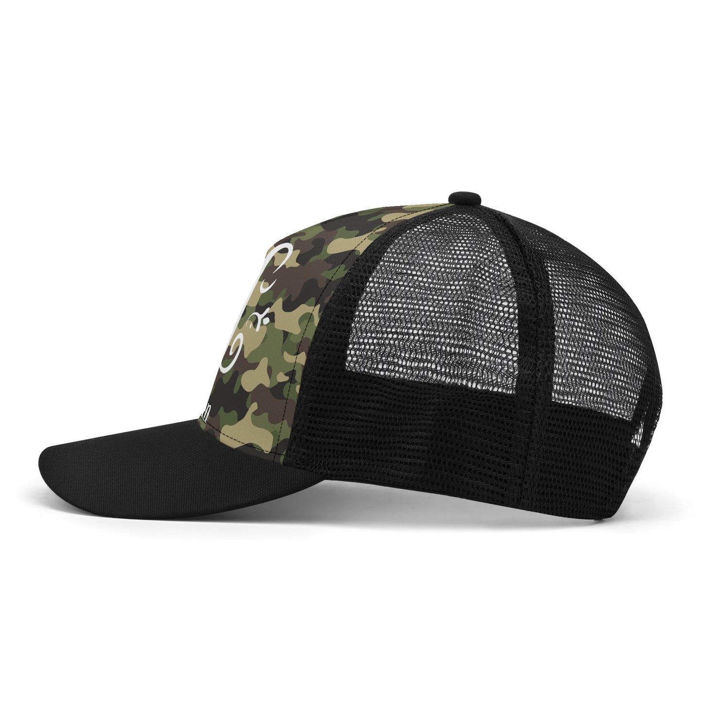 ERICKA LYNN "CAMO" Front Printing Mesh Trucker Hats