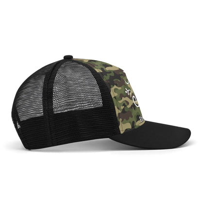 ERICKA LYNN "CAMO" Front Printing Mesh Trucker Hats