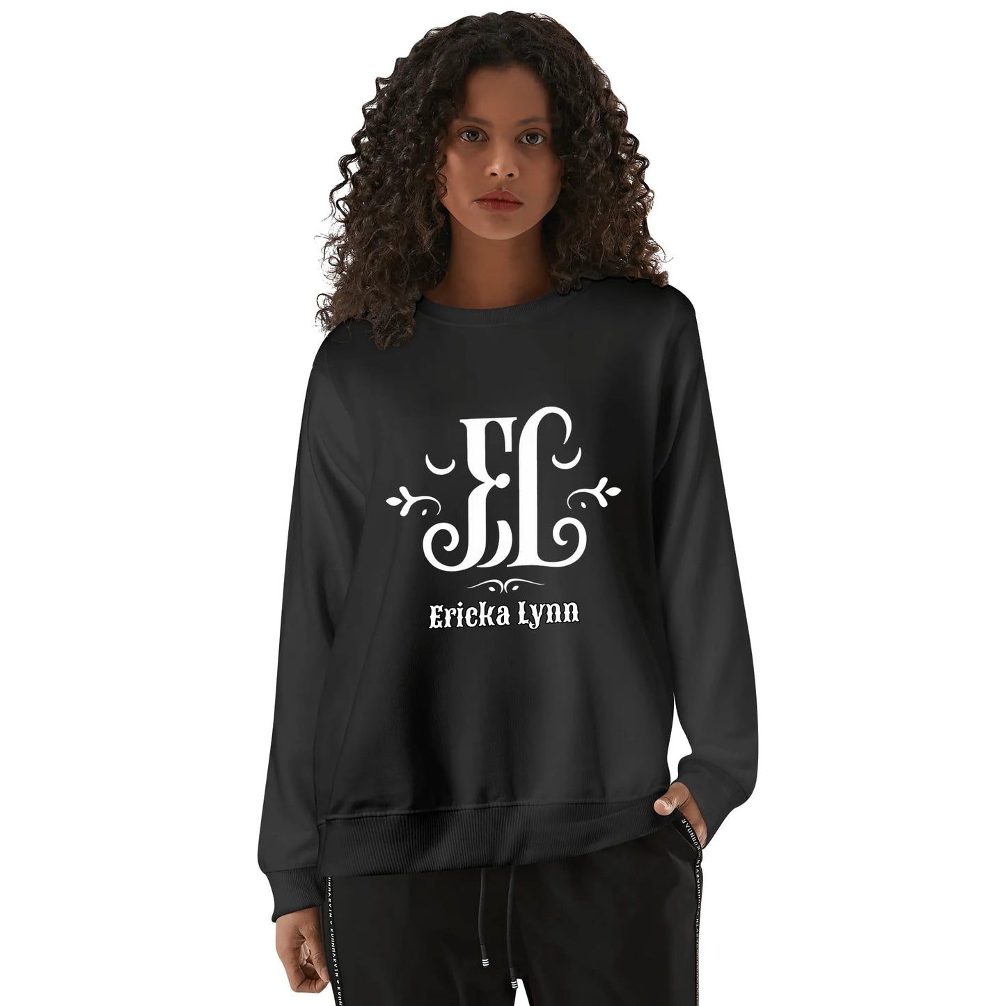 "Ericka Lynn"  Unisex Cotton Sweatshirt