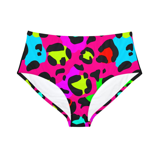 Lovin' Leopard High-Waist Hipster Bikini Bottom