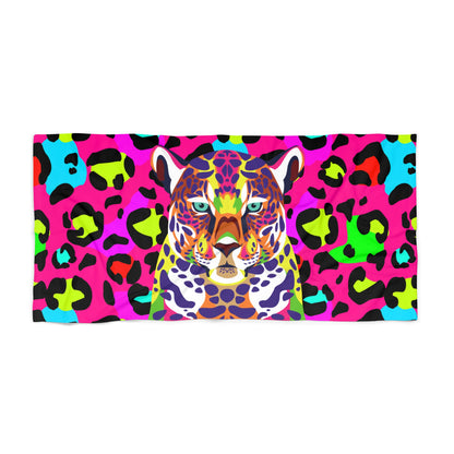 Leopard Beach Towel